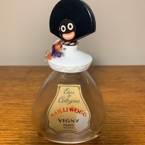 VINTAGE BLACK AMERICANA COLLECTIBLE VIGNY PERFUME BOTTLE